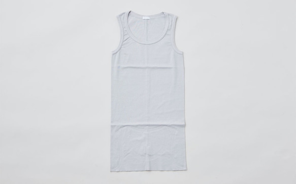 [補貨] yohaku 5針背心 | 淺灰色 | 女款均碼 第4張的照片