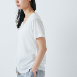 【sale 43% off】enrica cotton cutsew grey / size 36 3枚目の画像