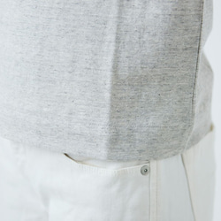 [只要有當前規格，便停產] yohaku 1×1 Raffy Tengu短袖針織衫 第6張的照片