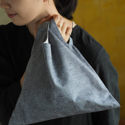 [補貨]日本布料手袋|久留米Kasuri |紫色x綠色 第8張的照片
