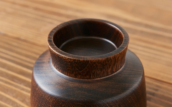 [補貨] 陶輪上磨製的湯碗（水櫻 | 擦漆） 第4張的照片