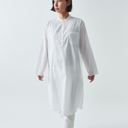 [限量庫存] HANDROOM WOMEN&#39;S Kurta 襯衫（白色） 第4張的照片