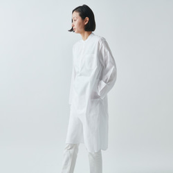 [限量庫存] HANDROOM WOMEN&#39;S Kurta 襯衫（白色） 第1張的照片