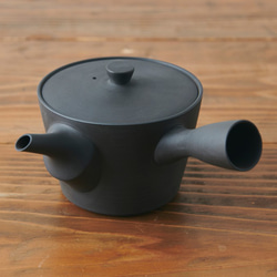 焼き締め煎茶急須 煎茶器 急須 常滑焼き 宝瓶 ほうひん 絞出し 朱筋又黒筋 60ml