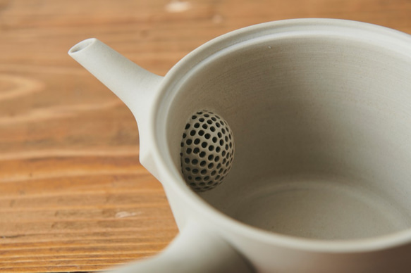 【再入荷】大きな急須　黒練　焼締め ばんこやき せっき