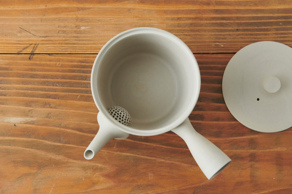 【再入荷】大きな急須　黒練　焼締め ばんこやき せっき