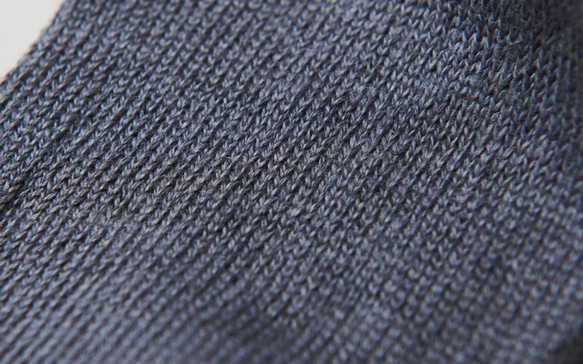 [補貨] 亞麻針織襪（淺灰色）女士 第2張的照片