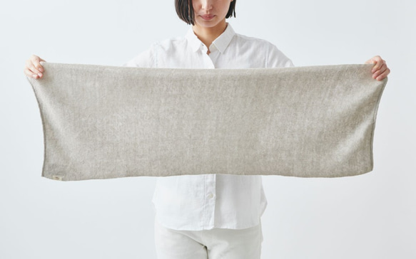 亞麻針織的Ciel毛巾|天然 第2張的照片
