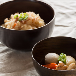 Rokuro-no-kaki味噌湯碗（無漆木盒） 第9張的照片