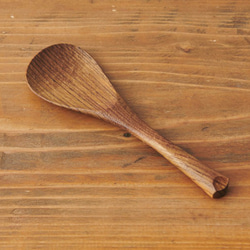 [Restock] Teak server spoon (oil and beeswax finish) 第1張的照片