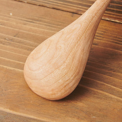 [Restock] Teak server spoon (oil and beeswax finish) 第3張的照片