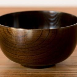 【預定12月發貨】六郎地櫸木碗（未上漆的木碗） 第2張的照片