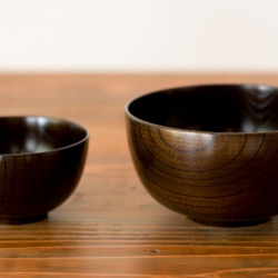 【預定12月發貨】六郎地櫸木碗（未上漆的木碗） 第7張的照片