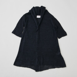 【再入荷】enrica mohair&silk gown / black 1枚目の画像