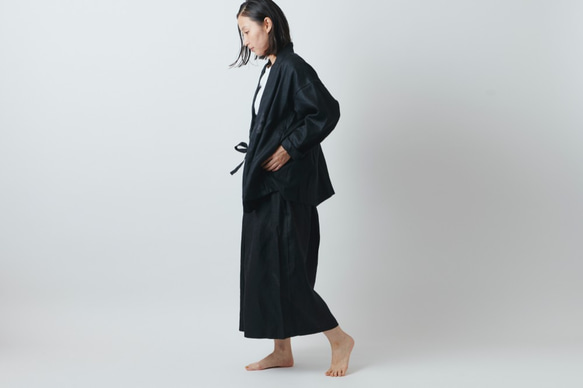 和服 | 袴褲 | 5 色亞麻布料 [男女通用均碼] 第2張的照片