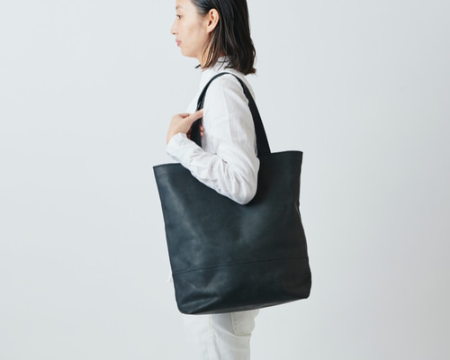 【極美品】PORTER BLEND レザートートバッグ 黒×茶 Lサイズ 再入荷】レザートートバッグ black ＜L＞ トートバッグ PINT