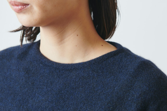 【sale】enrica cashmere&wool knit / beige 7枚目の画像