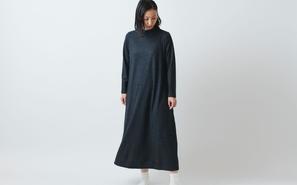 【再入荷】HANDROOM WOMEN'S  ボトルネック ワンピース / chacoal 18,722円