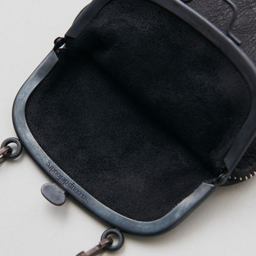 frame porch ＜熊革ヌメ・M＞ レザーショルダーポーチ ショルダー