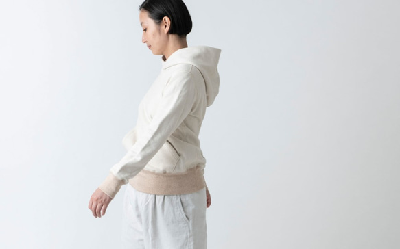 [補貨] yohaku 吸汗連帽衫 | Kinari | 男女皆宜 4 種尺寸 第3張的照片
