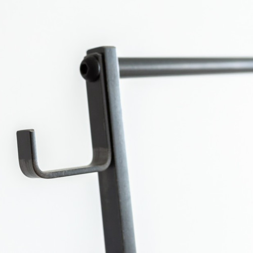 バーの長さオーダー可】アイアンハンガーラック｜家具未満シリーズ