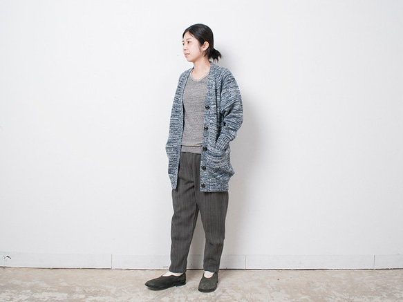 [所有尺寸皆有貨] yohaku 棕色棉質保暖長袖內衣 | Kinari | 男女皆宜 4 種尺寸 第12張的照片
