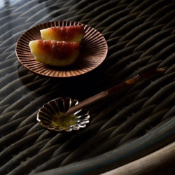 【再入荷】ハツリ小皿（ウォールナット｜オイル・蜜蝋仕上げ） 14枚目の画像