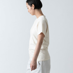 【在庫限り】yohaku TUTU ショートスリーブTシャツ｜チャコール杢｜ユニセックス3サイズ 8枚目の画像