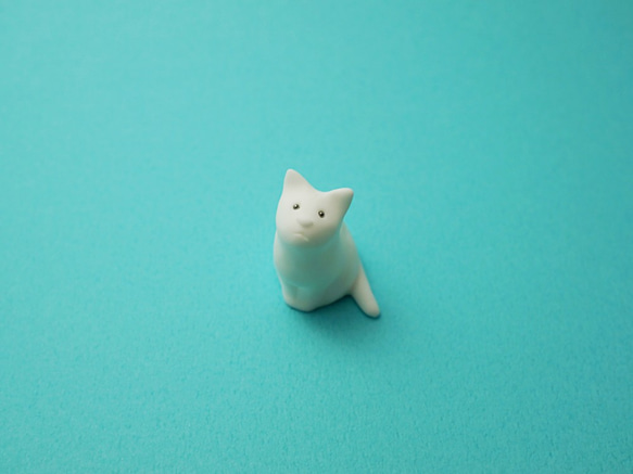 Cat minifigure“ Mini 1”樹脂模型。小小的桌面內飾 第6張的照片