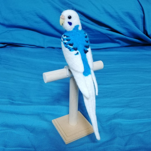 羊毛フェルトでセキセイインコを作ってみました。/ Make a