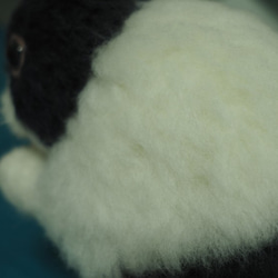 羊毛フェルト　パンダウサギ 6枚目の画像