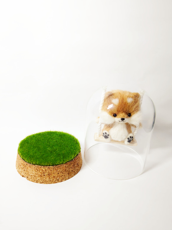 Wool Farmグッズ(柴リウム・ブランコ)　～Wool Farm～　羊毛フェルト 5枚目の画像