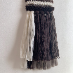 wallhanging "darkbrown×white" 4枚目の画像