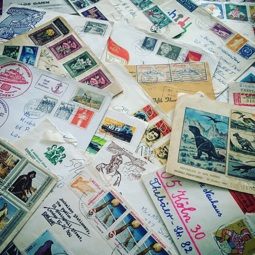 海外ヴィンテージ FDC/初日カバー & 投函済封筒 6枚セット その他素材