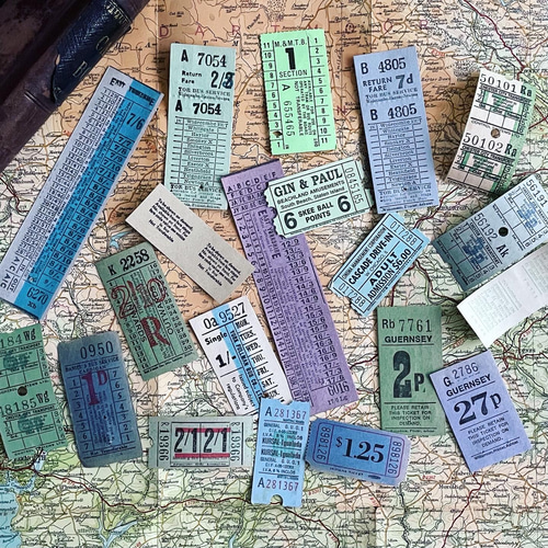 海外ヴィンテージのチケット20枚セット その他素材 Blue Sea Lotus