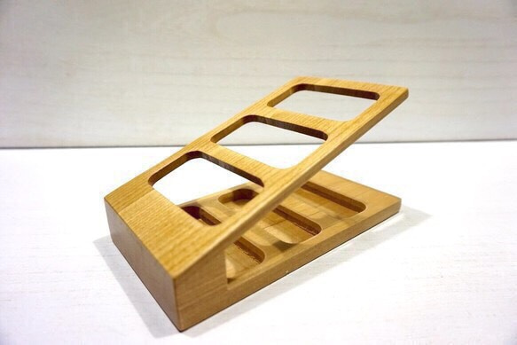 3ストック リモコンスタンド 【アルダー】 1枚目の画像