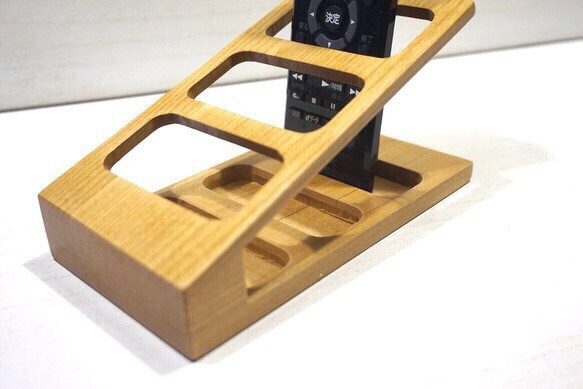 3ストック リモコンスタンド 【アルダー】 3枚目の画像