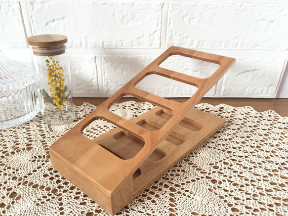 3ストック リモコンスタンド 【アルダー】 5枚目の画像