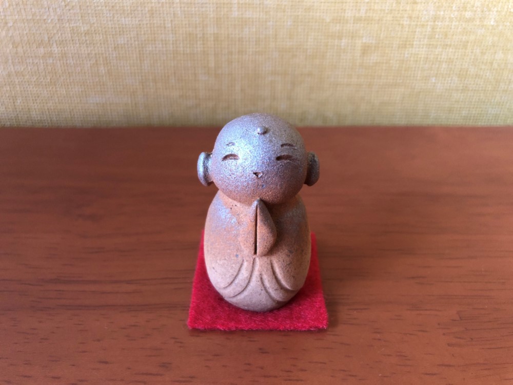 備前焼のお地蔵さん（笑顔ver.） その他置物 Bizenyaki Chizu