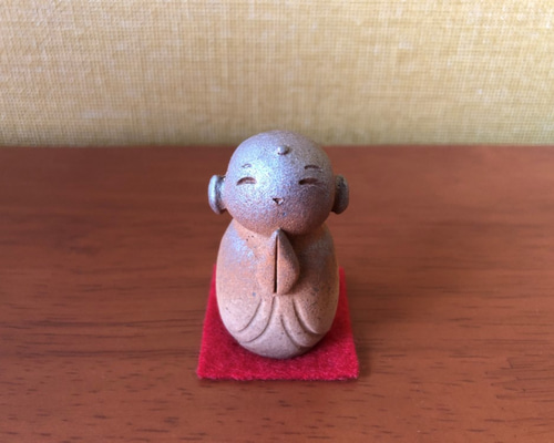 備前焼のお地蔵さん（笑顔ver.） その他置物 Bizenyaki Chizu