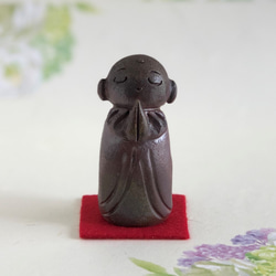 備前焼のお地蔵さん（小）（笑顔ver.） その他置物 Bizenyaki Chizu