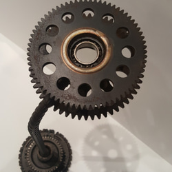 齒輪-再生鐵件藝術品 第6張的照片