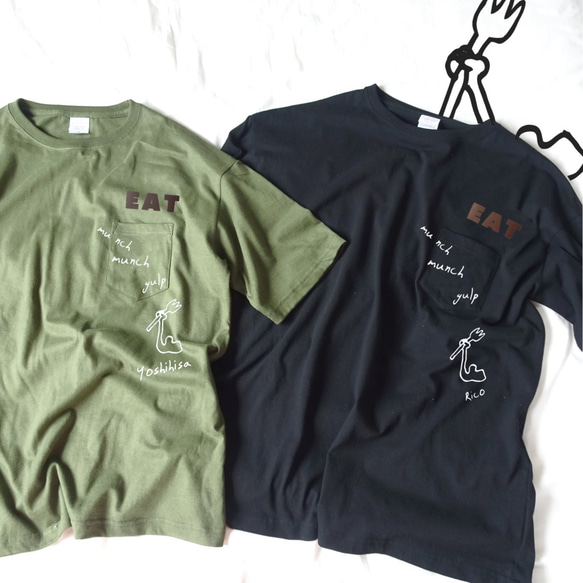 Creema人気のTシャツTOP50ランクイン◎オーバーサイズTシャツ sleep 名入れ バレンタイン 父の日 10枚目の画像