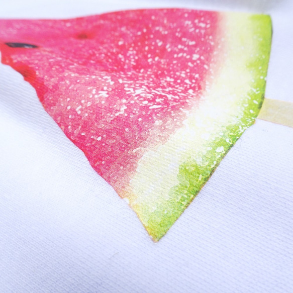 棒上的食物/真正的西瓜串連衣褲，名字叫“OK 西瓜” 第3張的照片