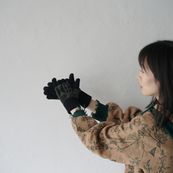 手袋　ペアセット 防寒 モヘアタッチのふわふわの肌触り タッチパネル対応 スマホ対応 7枚目の画像