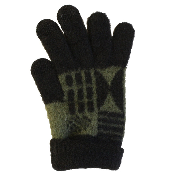 手袋　ペアセット 防寒 モヘアタッチのふわふわの肌触り タッチパネル対応 スマホ対応 10枚目の画像