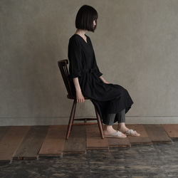 孕婦開衩羅紋打底褲 希瑟灰色 適合早孕晚期孕婦 ALCEDO 第6張的照片