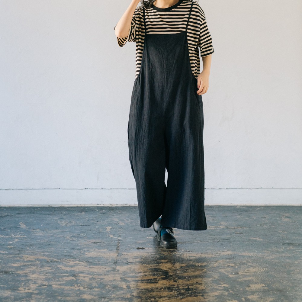 コットンオーバーオール ダークネイビー 綿100% ポケット付き 113001 6,006円