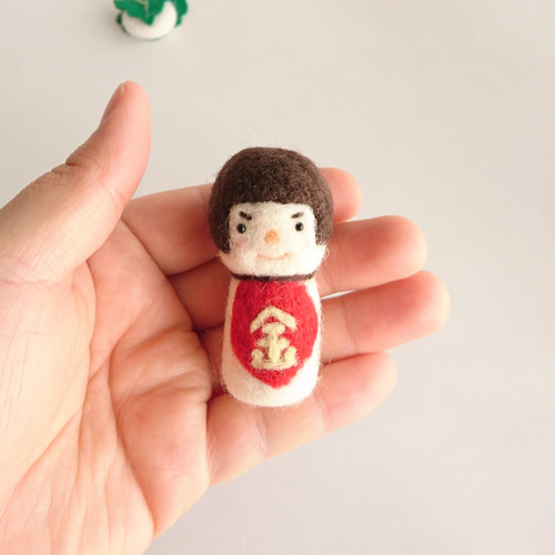 受注制作】子供の日 金太郎セット 羊毛フェルト 羊毛フェルト