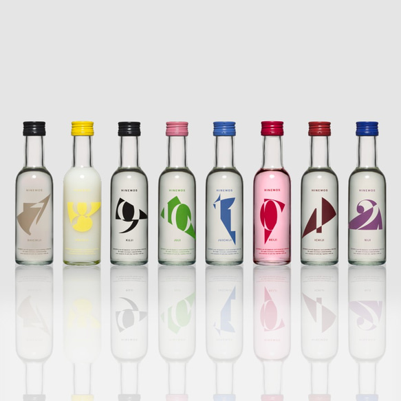 (送料無料)HINEMOS TASTING SET｜日本酒飲み比べ・8本セット｜時間に寄り添う日本酒 2枚目の画像